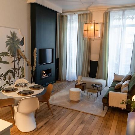 סן-אטיין Beige Hospitalite - Coco - Hypercentre-2Chambres-Parking-Zen מראה חיצוני תמונה
