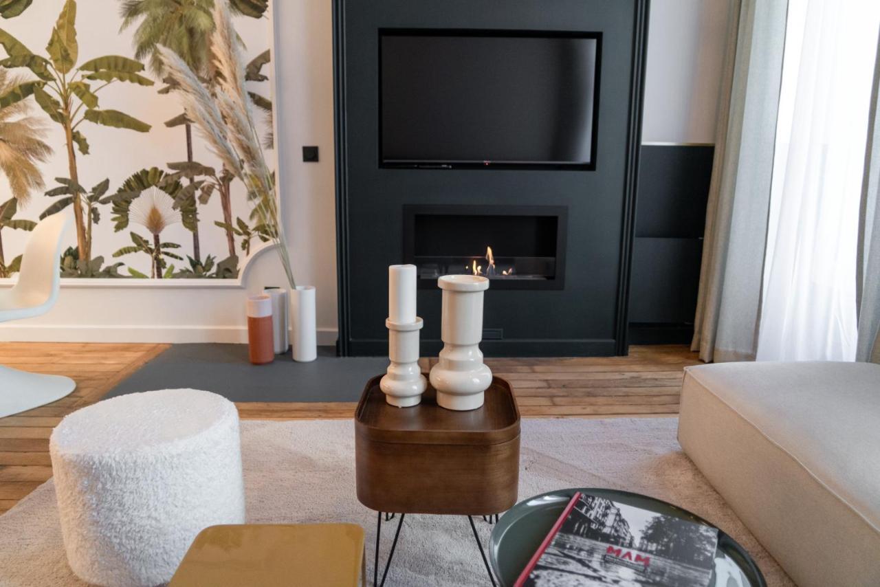 סן-אטיין Beige Hospitalite - Coco - Hypercentre-2Chambres-Parking-Zen מראה חיצוני תמונה